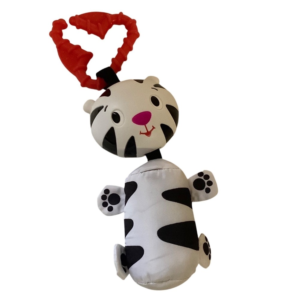 Bright Starts Baby Tiger Rattle Toy Red Teether Safari‎ Activity Gym Replacement